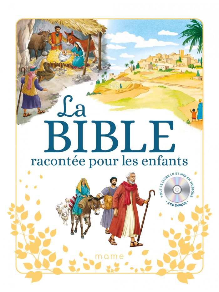 La Bible racontée pour les enfants +CD +flashcode